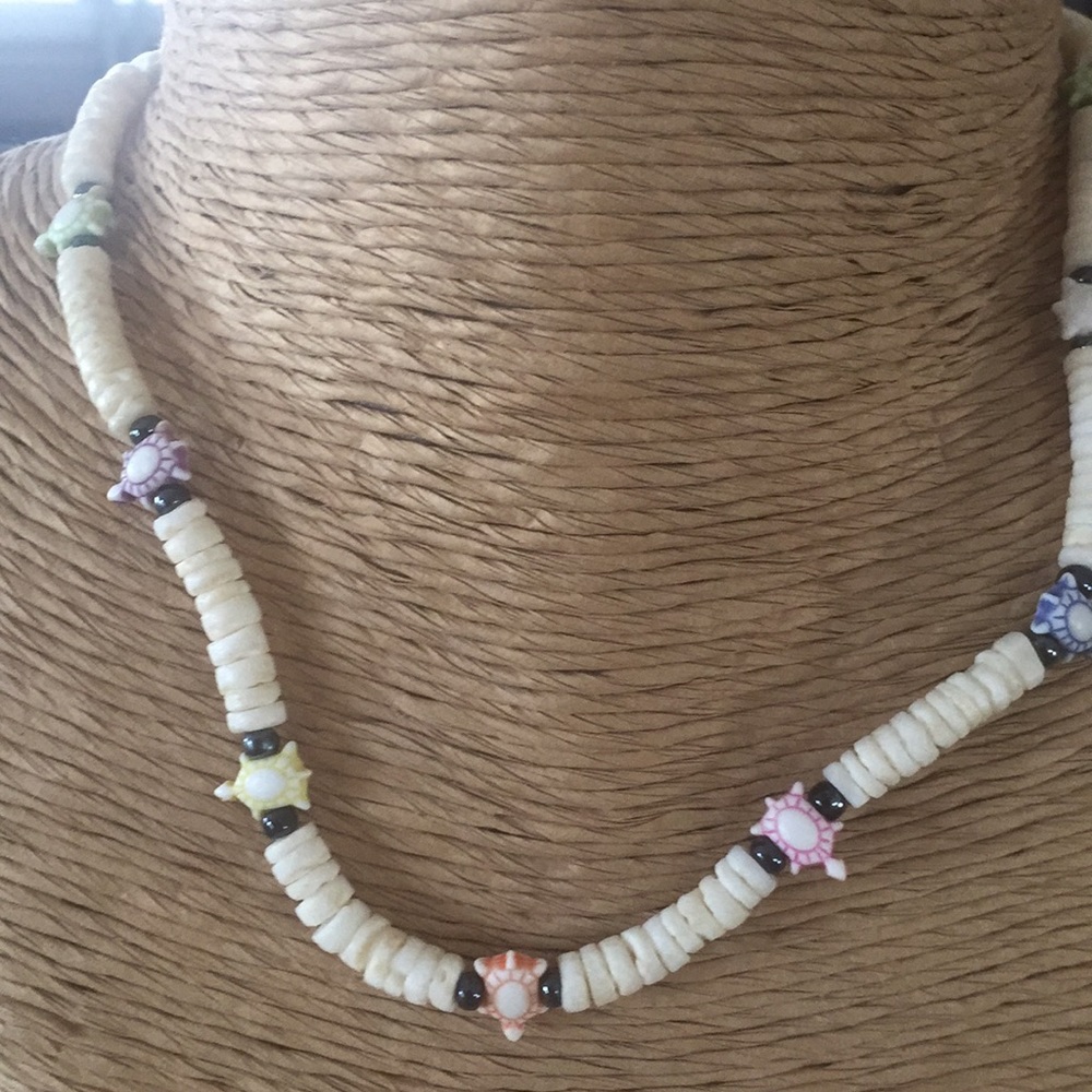 Puka shell necklace